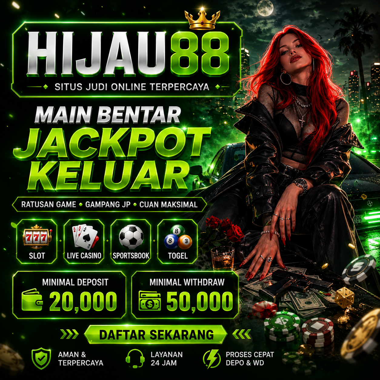 HIJAU88 - Platform Yang Sering Di Mainkan Berbagai Asia Tenggara Serta Hadiah Menarik Lainya